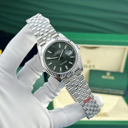 Rolex DateJust 126334 Green Motif Dial VS Factory 41mm